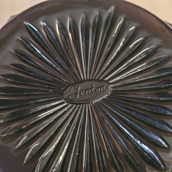 Fenton Iridescent Carnival Glass Bowl Grapes Candy Dish - Picture 6 of 9